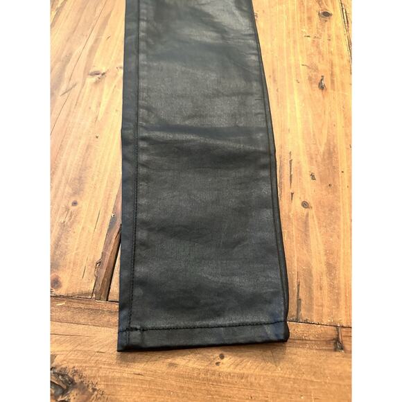 Eileen Fisher Waxed Organic Cotton Stretch Denim Pants Jeans Size 8 Lagenlook - Picture 3 of 16